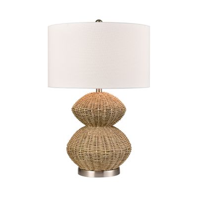 Helia 27″ High 1-Light Table Lamp - Natural
