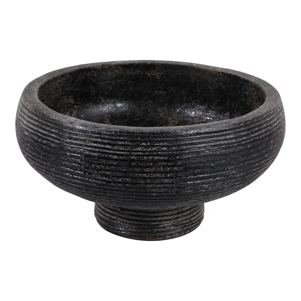 HOLLISMILL BLACK BOWL 8 (IN)