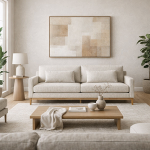 GENTRYCREST IVORY SOFA 34 (IN) 2