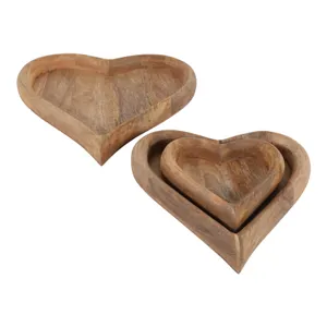 ISLESIDE SET OF 3 BROWN WOOD 2 (IN) 3