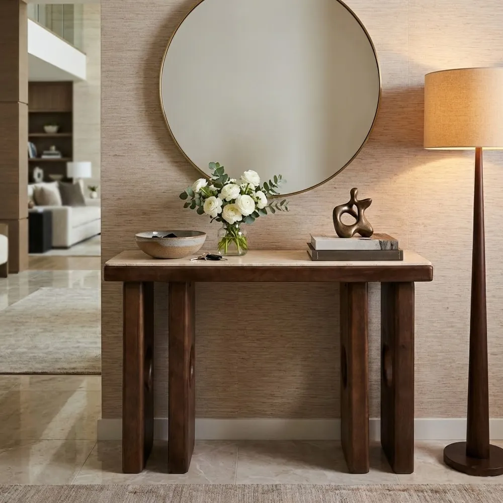 TARYNFORD TAN CONSOLE 47 (IN)