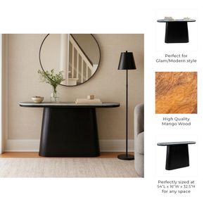 HALESHAW BLACK CONSOLE 33 (IN) 10