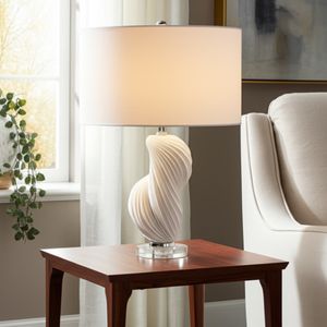 GIBSONWICK IVORY LAMP 26 (IN) 12