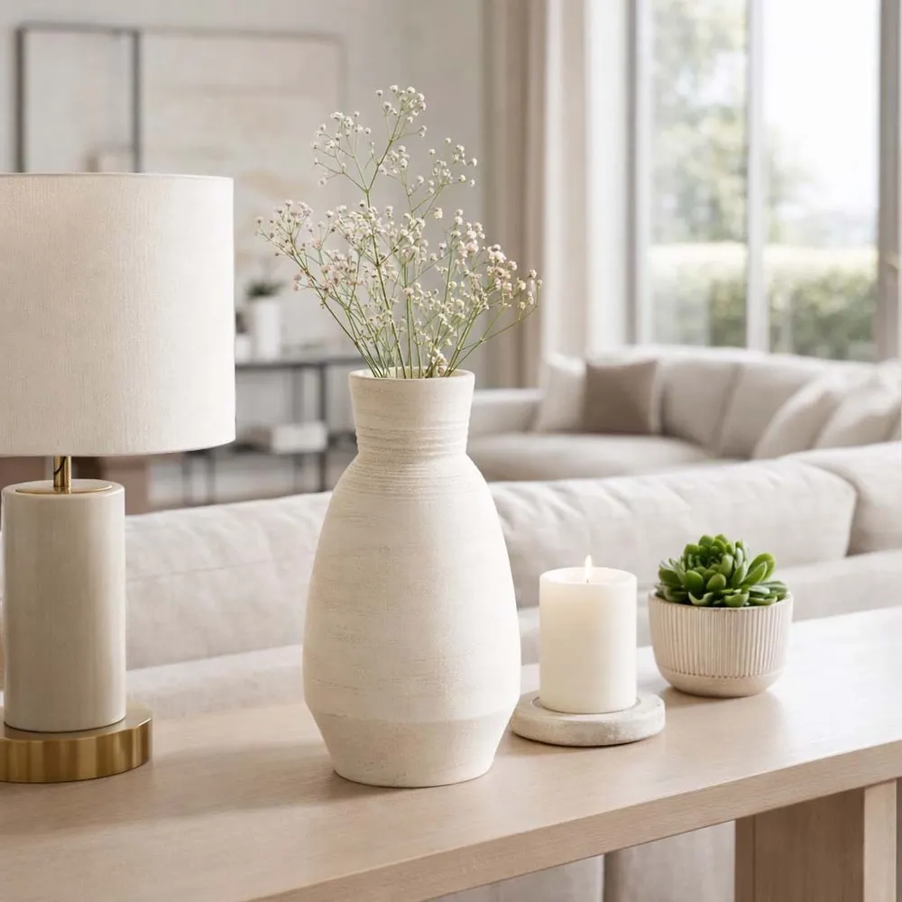 SAMSONBROOK IVORY VASE 14 (IN)