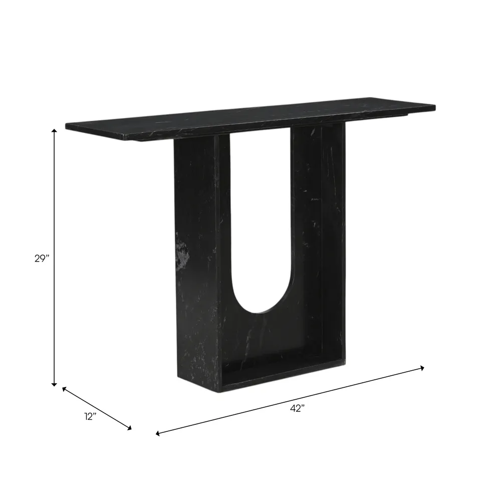 ROYMILL BLACK CONSOLE 29 (IN)