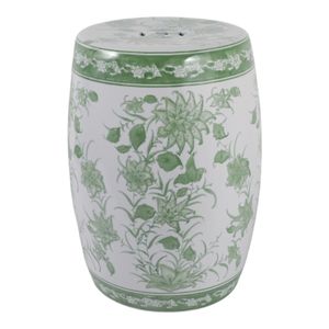 HUNTERDALE GREEN GARDEN STOOL 18 (IN) 5