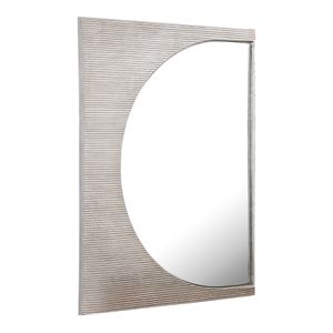 Flute Wall Mirror - Polished Nickel 2