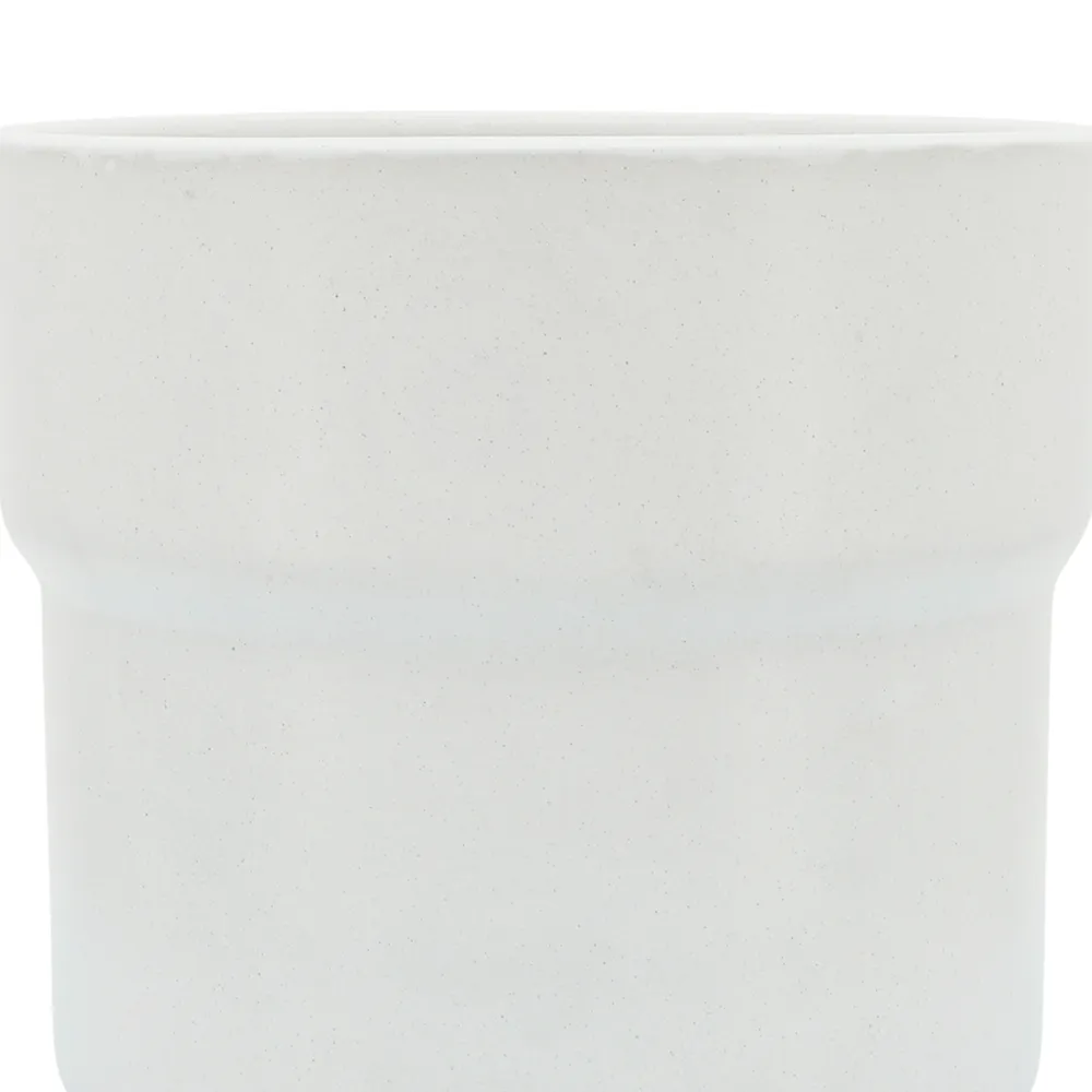 CORWINPORT SET OF 3 WHITE PLANTER 9 (IN)