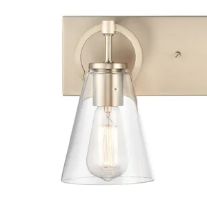 Harnell 23" Wide 3-Light Vanity Light - Champagne Gold 3
