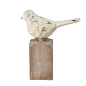 Higgins Bird Object - Set of 3 Aged Cream 5