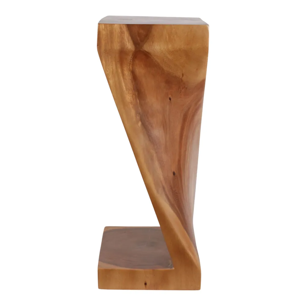GREERCROSS BROWN TABLE 25 (IN)