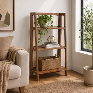 DEANRIDGE TAN BOOKSHELF 48 (IN) 10