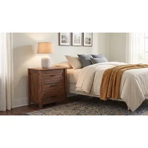 Heritage Oak Three Drawer Chest - Premium 1