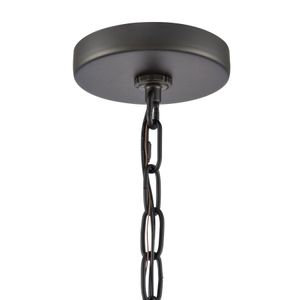 Hopkins 7.25'' Wide 1-Light Outdoor Pendant- Charcoal Black 6