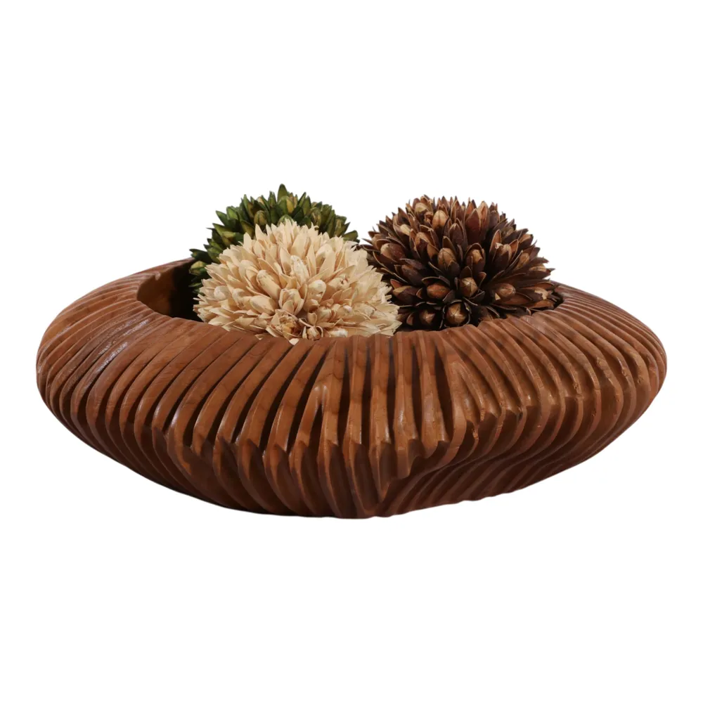 BRENDANPORT BROWN BOWL 4 (IN)