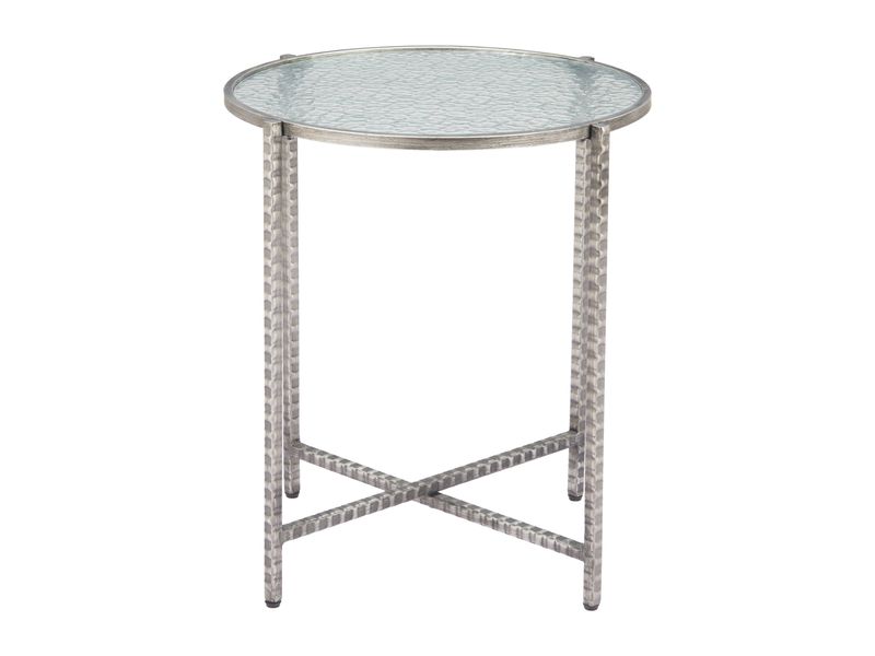 Vetro Side Table Silver 4