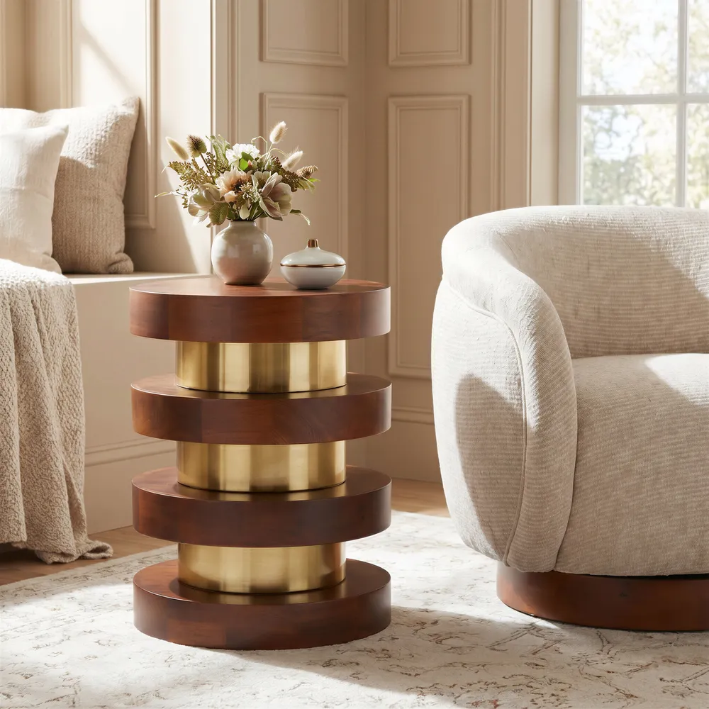 Marigot Side Table Walnut