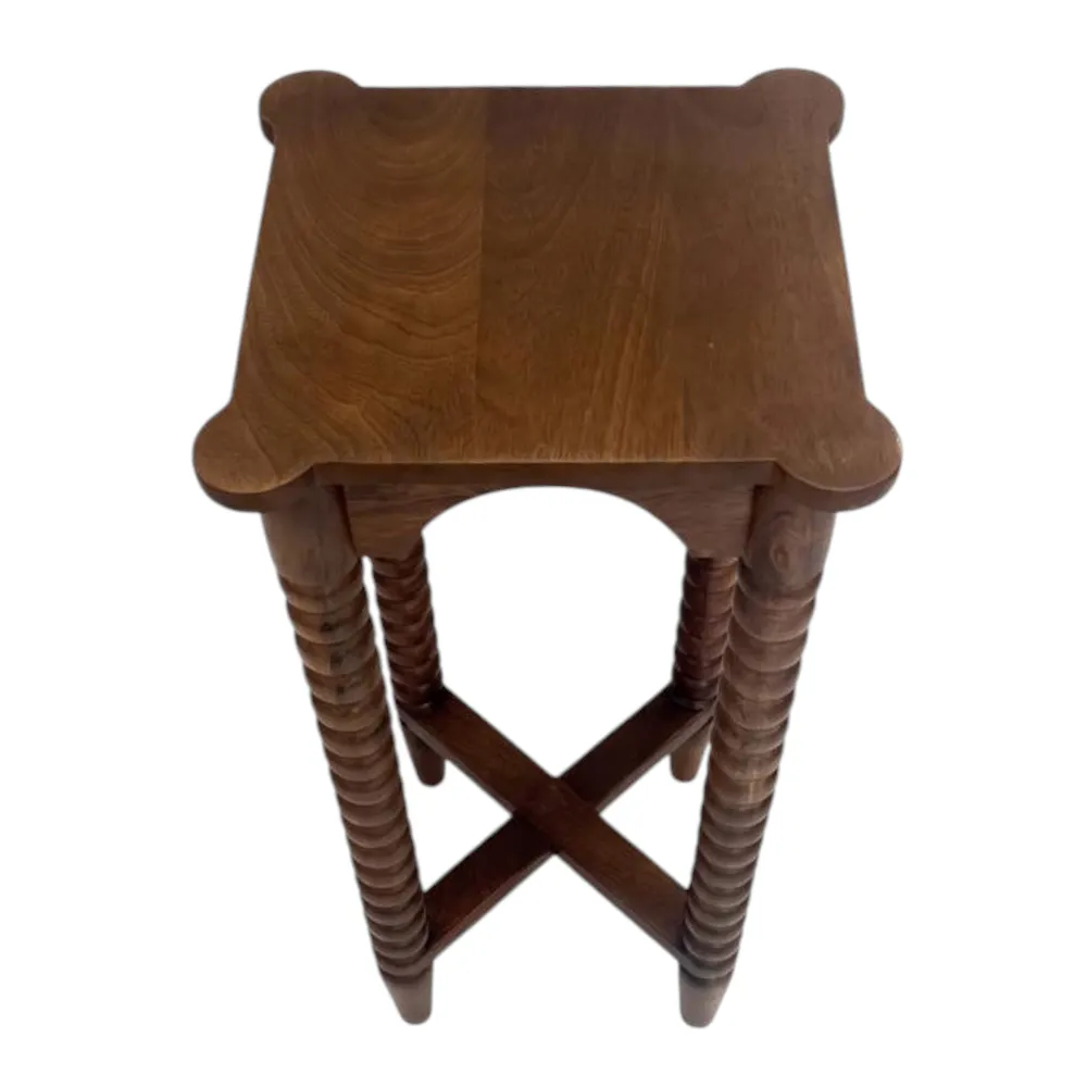 NOVAWOOD BROWN ACCENT TABLE 24 (IN)