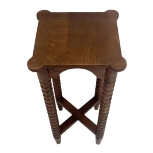 NOVAWOOD BROWN ACCENT TABLE 24 (IN) 4