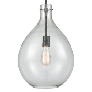 Sunderland 12'' Wide 1-Light Pendant - Silvered Graphite 4