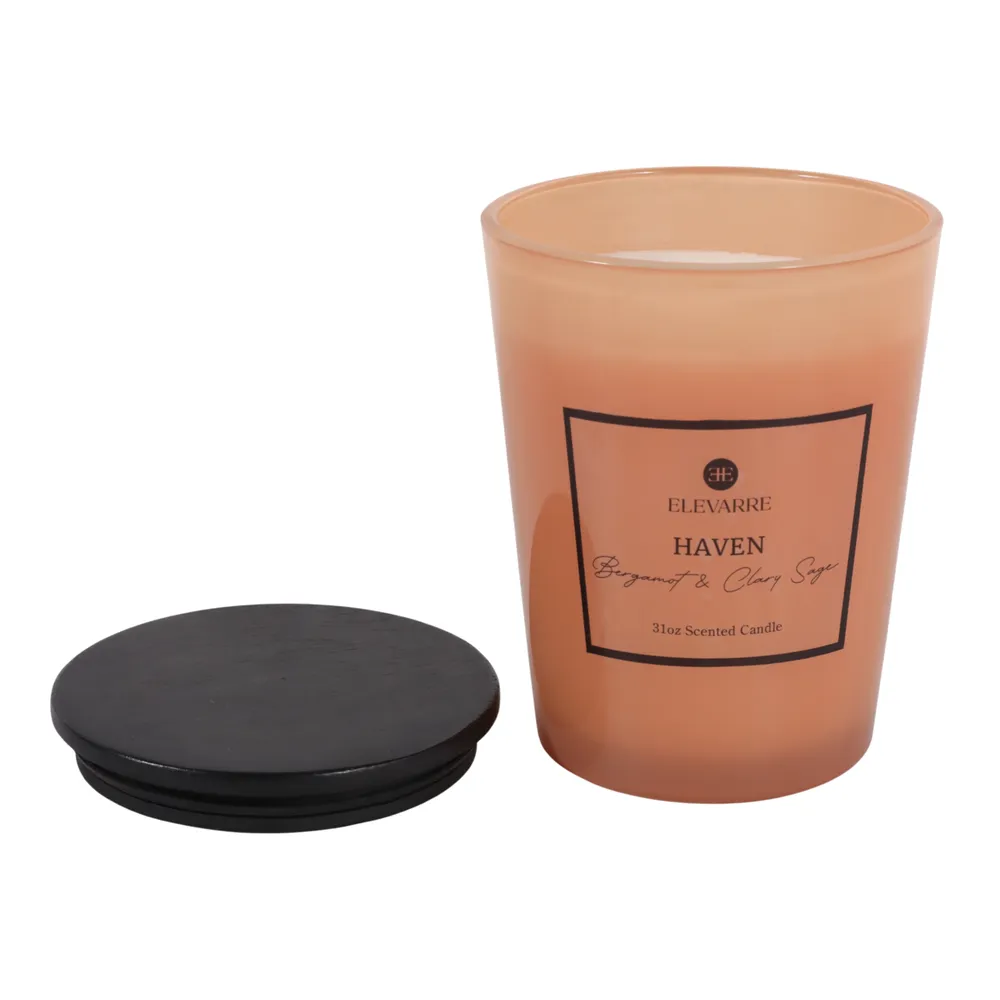 ROWANSTONE HAVEN BERGAMONT & CLARY CANDLE 7 (IN)