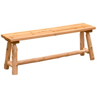 Voyageur 36-inch Bench - Wood Seat - Natural - Standard