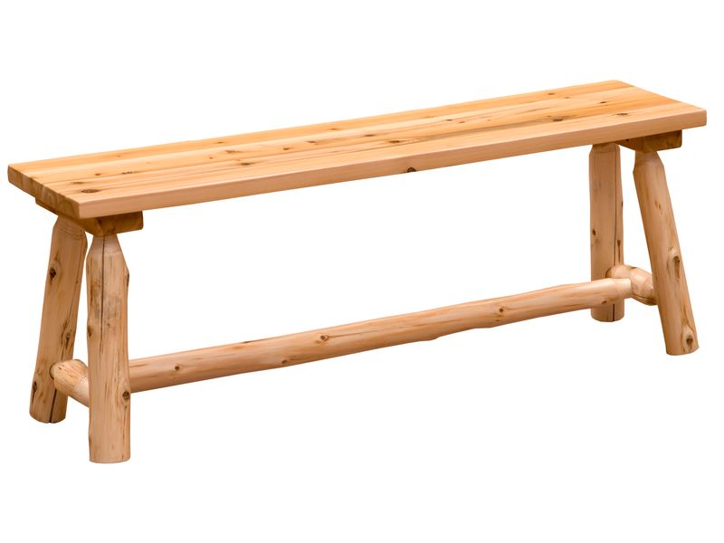 Voyageur 36-inch Bench - Wood Seat - Natural - Standard 2