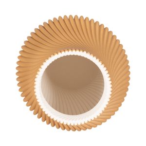 DILLONVALE BROWN VASE 11 (IN) 6