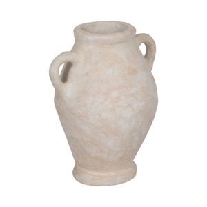 NATESTONE WHITE VASE 24 (IN) 4