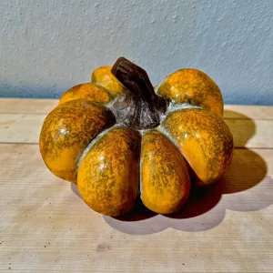Prairie Glow Pumpkin 5x5x3in 1