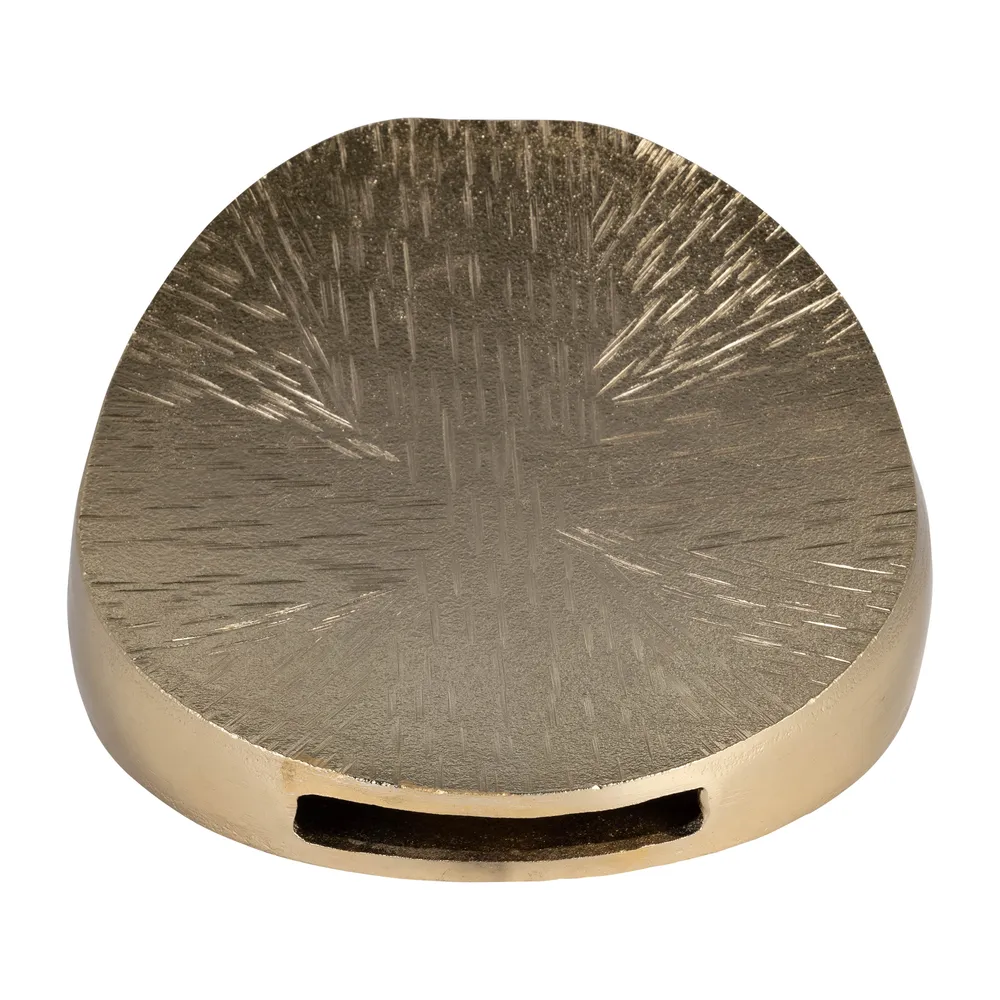 CUTTERROSE GOLD VASE 8 (IN)