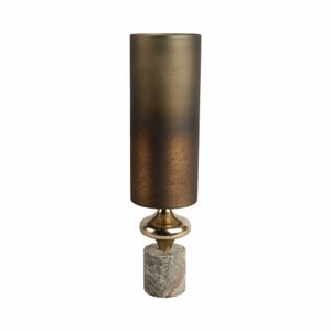OPALHAVEN BROWN GLASS VASE 20 (IN) 5
