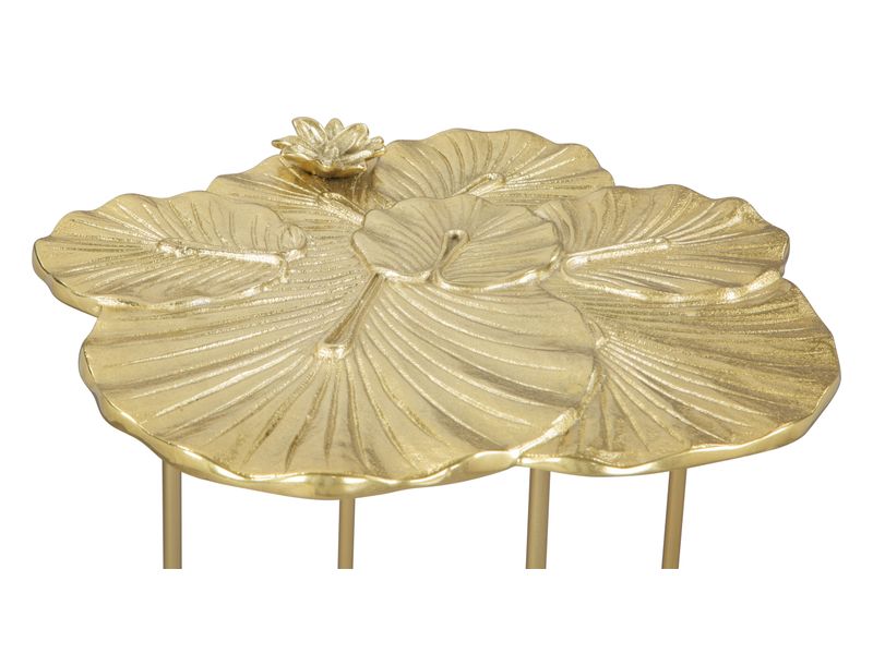 Lotus Side Table Gold 7