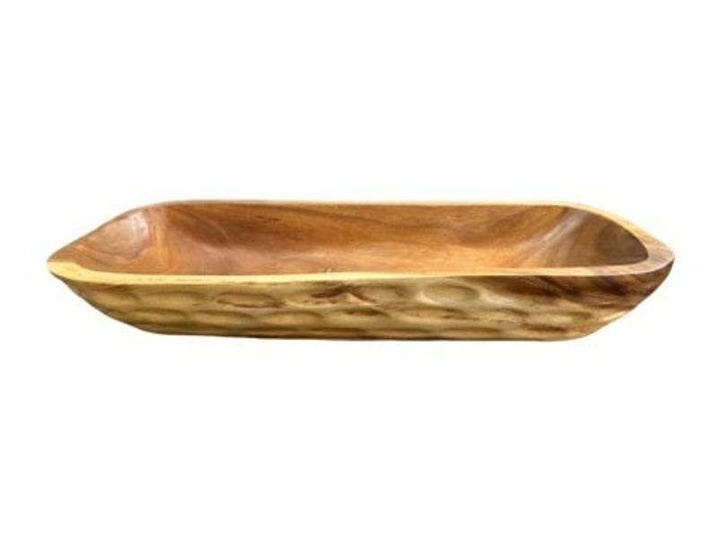 AC WD TRAY W/CARVING TEXTURE 1