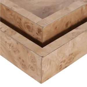 CANTONCROSS SET OF 2 TAN TRAY 2 (IN) 8
