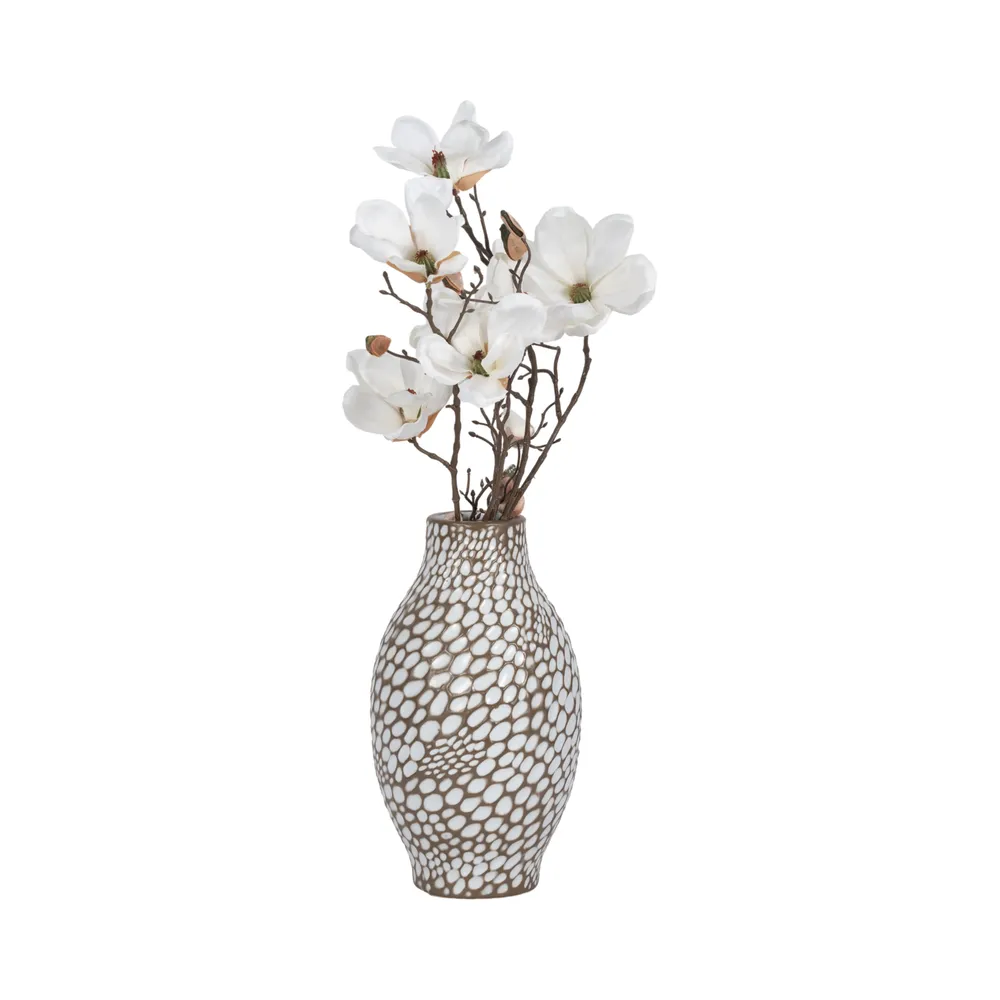 HARPERMILL BROWN VASE 14 (IN)