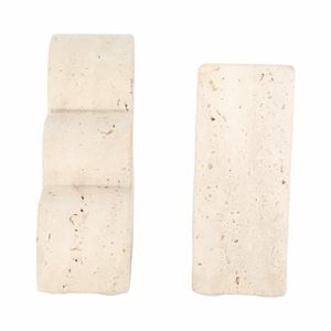 GLASTONHAVEN SET OF 2 TAN BOOKENDS 6 (IN) 5