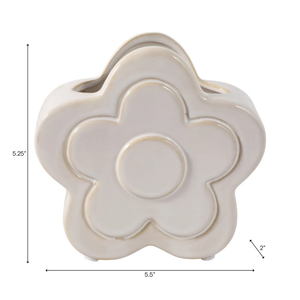 GRANTPORT IVORY PENCIL CUP 6 (IN)