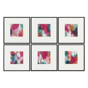 DURBANMILL SET OF 6 WHITE ART 42 (IN) 1