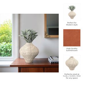 DANFORTHPARK GRAY VASE 14 (IN) 11