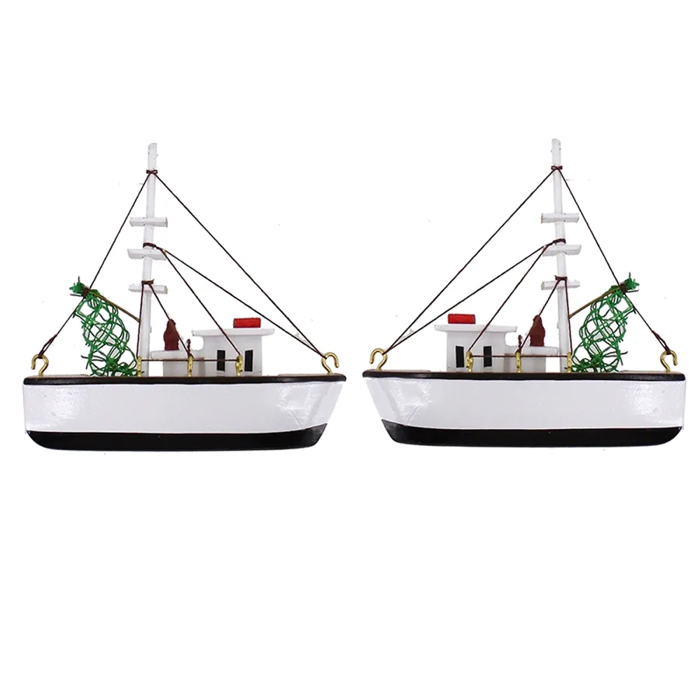 4" SHRIMP BOAT MAGNET 2-ASST