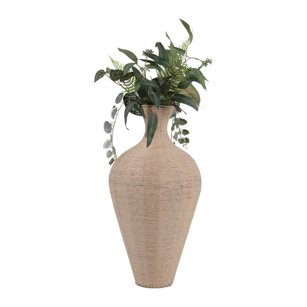 TANNERRIDGE BROWN VASE 24 (IN)