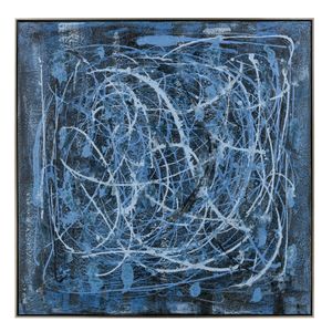 Blue Rhythm Framed Wall Art 1