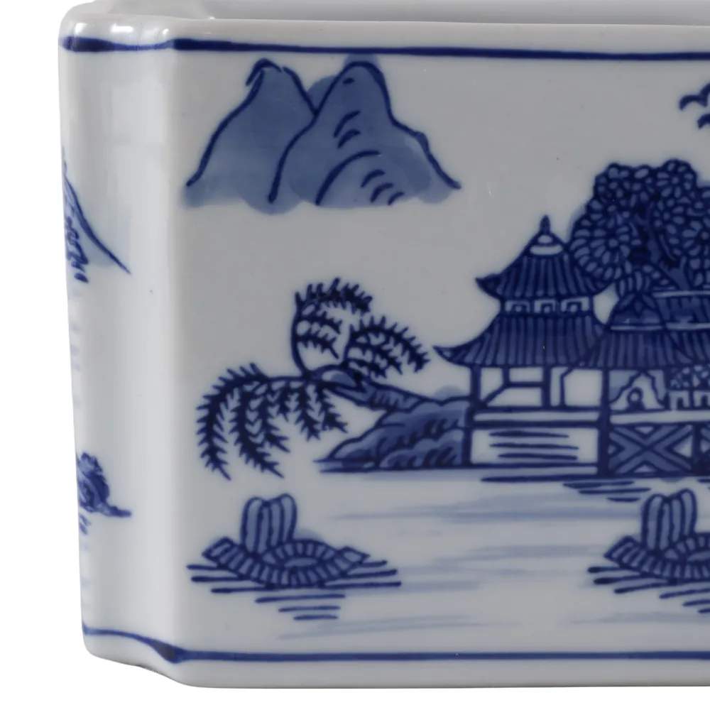 GAINESDALE SET OF 2 BLUE PENCIL CUP 4 (IN)