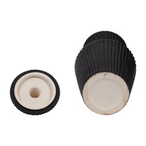 WRENTON BLACK VASE 20 (IN) 8