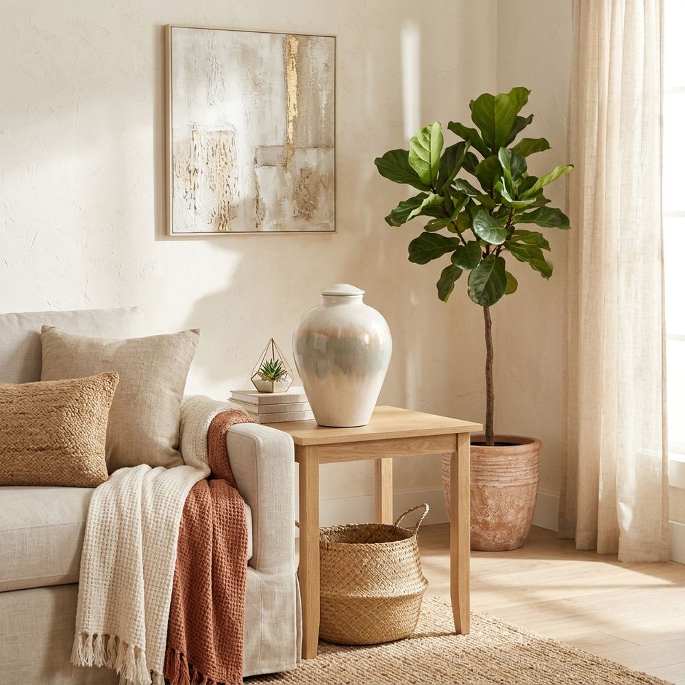 GORDENLAKE WHITE JAR 12 (IN)