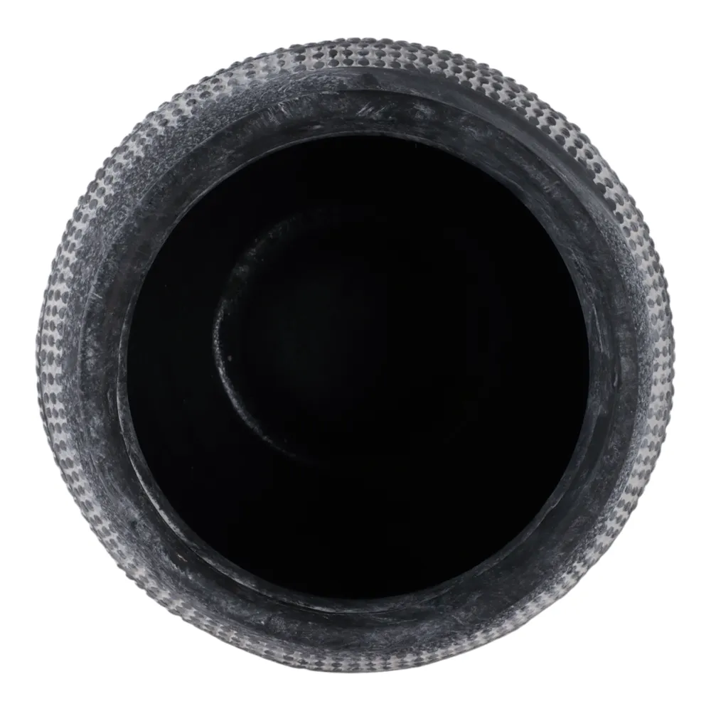 HARKENDALE BLACK VASE 9 (IN)