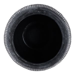 HARKENDALE BLACK VASE 9 (IN) 7