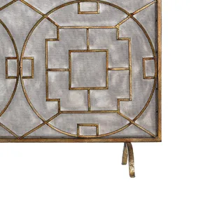Geometric Firescreen 4