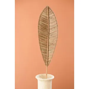 Brown Angel Leaf with Bamboo Branch 2